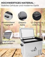 PLUG IN FESTIVALS - elektrische Kühlbox - Kompressor Gefrierbox - Kühlbox Auto - Camping Kühlschrank - Powerstation zum Kühlen - 12V 230V – Bild 3