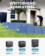 BLUETTI Solargenerator AC200MAX mit 3 x PV200 Solarpanel, 2048Wh/2200W LiFePO4 Tragbare Powerstation Stromaggregat, 200W Solarmodule für Notstromversorgung Camping, Stromausfall – Bild 8