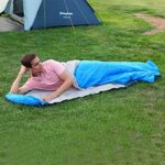 KingCamp Schlafsack Deckenschlafsäcke Leichtgewicht Warm Outdoor Kinder & Erwachsenen 3-4 Jahreszeiten für Camping Wandern mit Tragetasche – Bild 5