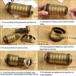 TUPARKA 5Pcs Da Vinci Code Mini Cryptex Valentinstag interessante kreative romantische Geburtstagsgeschenke für sie Her – Bild 3