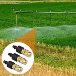 Heqishun 20 Stück Sprinkler Düse Messing Spühdüsen Nebeldüse Einstellbare Sprühdüsen Wasser Nebel Sprinkler für Gras – Bild 7