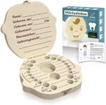 Original Zrilubkrelz® Zahnbox Zahndose für Kinder aus Holz