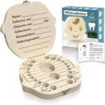 Original Zrilubkrelz® Zahnbox Zahndose für Kinder aus Holz