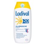 Ladival Allergic Skin Sun Protection Gel SPF 20-30 - Perfume Free Sun Gel for Allergy Sufferers - No Colours or Preservatives - Waterproof