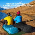 Bessport Schlafsack 3-4 Jahreszeiten Wasserabweisend Winter Mumienschlafsack Temperatur 0°C Warm für Outdoor Camping Festival Trekking – Bild 7