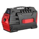 Powkey Tragbare Powerstation 407Wh/ 500W Reine Sinuswelle Solar Generatoren Akku mit 230V Ausgang/Car Lighter Port/USB Ausgabe,für Reise Camping Wohnmobil und als Notstromaggregat