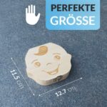Original Zrilubkrelz® Zahnbox Zahndose für Kinder aus Holz
