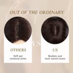 HAIRCUBE Lange Synthetik-Perücke für Damen
