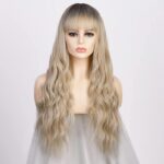 Mildiso Perücke Damenperücke Lang Natürlich Wig/Für Frauen Alltag Anime Cosplay Kostümparty Halloween Karneval – Bild 4