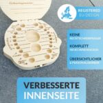 Original Zrilubkrelz® Zahnbox Zahndose für Kinder aus Holz