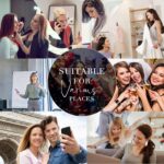 HAIRCUBE Lange Synthetik-Perücke für Damen