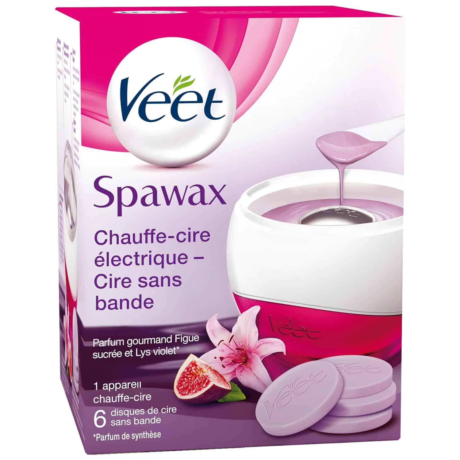 813awC3cSUL._SL1500_ Veet Spawax Elektrischer Wachserwärmer mit Warmwachsscheiben