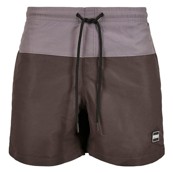 Urban Classics Herren Badehose Block Swim Shorts lässige Badeshorts für Männer erhältlich in über 20 Farben, Grössen XS - 5XL