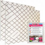 M&H-24 Dunstabzugshaube Flachfilter Universal Zuschneidbar mit Sättigungsanzeige