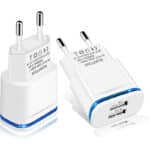 LUOATIP USB Ladegerät 2.1A/5V 2-Pack Ladeadapter 2-Port Netzteil Stecker Adapter Steckdose Stromadapter Netzstecker Ladestecker kompatibel für iPhone 11 Pro max/X 8/7/6, Samsung Galaxy, Huawei, Handy