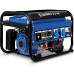 EBERTH 2200 Watt Notstromaggregat Stromerzeuger Stromaggregat mit Fahrwerk, E-Start