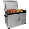PLUG IN FESTIVALS - elektrische Kühlbox - Kompressor Gefrierbox - Kühlbox Auto - Camping Kühlschrank - Powerstation zum Kühlen - 12V 230V