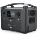 EcoFlow RIVER Pro Tragbare Power Station 720Wh, Stromversorgung mehrerer Geräte, Aufladung 0 auf 80% innerhalb von 1 Stunde, für Camping, Home Backup Notfall, Outdoor, Wohnmobil, Netzunabhängig