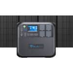 BLUETTI Solargenerator AC200MAX mit 1, 2 oder 3 x PV350 Solarpanel, 2048Wh/2200W LiFePO4 Tragbare Powerstation Stromaggregat, 350W Solarmodule für Notstromversorgung Camping, Wohnwagen, Stromausfall