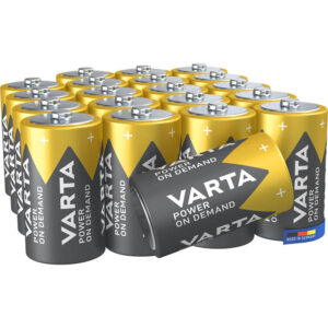 VARTA Batterien Power on Demand, Alkaline, Vorratspack, smart, flexibel, leistungsstark, Smart Home Geräte, Made in Germany