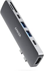 Anker 547 USB-C Hub für MacBook, Kompatibel mit USB-C Multifunktionsanschluss, 100W Power Delivery, 4K HDMI, USB-C, 2 USB-A Datenports, SD/microSD Speicherkartenleser – Bild 7