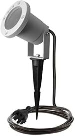 SLV LED Strahler NAUTILUS | Aussenlampe für die Beleuchtung von Garten, Terrasse, Pflanzen, Wegen, Teich | Aussen-Leuchte, Aussen-Strahler | IP65 , GU10, 1,5 m Kabel mit Stecker , Aluminium – Bild 2