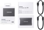 Samsung T7 Portable SSD - USB 3.2 Gen.2 Externe SSD Titan – Bild 5