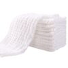 YOOFOSS Mullwindeln Spucktücher Mulltücher Saugstark Waschlappen Baumwolle Faltwindeln für Baby Kochfest Premium Qualität