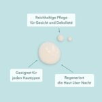 colibri skincare Nachtpflege mit Retinol und Hyaluron Serum - straffende Anti Aging Nachtcreme für Frauen und Männer - 80ml pflegende Gesichtscreme gegen Falten - Made in Germany – Bild 3