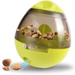 Haustiere Leckerli Ball Hund Katze Welpen IQ interaktiv Futter abgeben Ball IQ Ball Hund Puzzle Spielzeuge für Welpen lustiges Puzzle Essen Ball