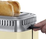 Russell Hobbs Retro Vintage Cream Toaster, Wasserkocher, Glas-Standmixer, Handmixer, Stabmixer und Kaffeemaschine – Bild 6
