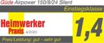 Güde 50136 Kompressor Airpower 150/8/24 Silent (Doppelkolbenaggregat Direktgetrieben, 0,75 kW, 230V, ölfrei, 8 bar) – Bild 9