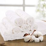 YOOFOSS Mullwindeln Spucktücher Mulltücher Saugstark Waschlappen Baumwolle Faltwindeln für Baby Kochfest Premium Qualität – Bild 5