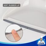 MR.SIGA Schaufel und Besen Set, Kehrblech und Handfeger Besen mit Kehrschaufel mit Bambusgriff, Kehrgarnitur für Haushalt – Bild 7