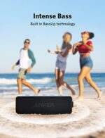 Anker SoundCore 2 Bluetooth Lautsprecher, Fantastischer Sound, Enormer Bass mit Dualen Bass-Treibern, 24h Akku, Verbesserter IPX7 Wasserschutz, Kabelloser Lautsprecher für iPhone, galaxy usw. – Bild 3