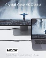 Anker PowerExpand+ USB-C auf HDMI Adapter aus Aluminium, kompakter USB-C Adapter, 4K 60Hz, für MacBook Pro, MacBook Air, iPad Pro, Pixelbook, XPS,Galaxy (Kompatibel mit Thunderbolt 3 Ports) – Bild 2