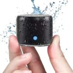 mit Eva Reise Tragen Case, EWA A106 Pro Bluetooth Lautsprecher Wasserdicht, Tragbarer kabelloser Outdoor Mini Lautsprecher, Starkem Bass mit Bass-Radiatoren, 12 Stunden Wiedergabe