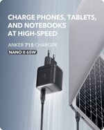 Anker Nano II 65W USB-C Ladegerät Netzteil mit Schnellladeleistung, GaN II Technologie, Kompatibel mit MacBook Pro/Air, Galaxy S20/S10, iPhone 12/Pro/Mini, iPad Pro, Pixel – Bild 2