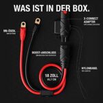 NOCO GBC007 47 Zentimeter Boost X Connect Adapter Verlängerungskabel für GB20, GB40, GB50 und GBX45 UltraSafe Lithium Starthilfen – Bild 6