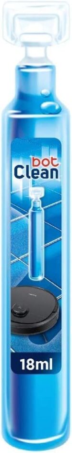 botClean Bodenreiniger Flüssigkeit für Saugroboter mit Wischfunktion und Saugwischer (15 x 18 ml), leistungsstarkes Reinigungsmittel für Sauberkeit, Glanz und Duft – Bild 2