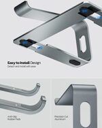 Laptop Ständer, Nulaxy Ergonomisch Notebook Stand, Universal Laptop Halterung, Riser Kompatibel mit Dell, HP, Samsung, Lenovo alle 10"~15.6-16" Notebooks – Bild 6