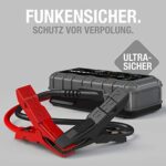 NOCO Boost HD GB70 2000A 12V UltraSafe Starthilfe Powerbank, Auto Batterie Booster, Tragbare USB Ladegerät, Starthilfekabel und Überbrückungskabel für bis zu 8,0L Benzin und 6,0L Dieselmotoren – Bild 3