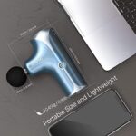 Massagepistole, RENPHO Mini Massagepistole Massage Gun, Tragbare Muskelmassagepistole Massagegerät bis 3200 U/min mit Ladeanschluss Typ C, zur Linderung von Muskelschmerzen – Bild 5