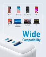 Anker PowerPort+ Atom III Kompaktes 60W PIQ 3.0 & GaN Tech USB-C-Wandladegerät, Doppel-Port mit PIQ 2.0 USB-A und 45W USB-C, USB-C Laptops, Macbook, iPad Pro, iPhone, Galaxy, Pixel und mehr – Bild 6