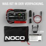 NOCO Boost HD GB70 2000A 12V UltraSafe Starthilfe Powerbank, Auto Batterie Booster, Tragbare USB Ladegerät, Starthilfekabel und Überbrückungskabel für bis zu 8,0L Benzin und 6,0L Dieselmotoren – Bild 6