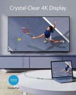 Anker PowerExpand USB-C auf DisplayPort Adapter, Aluminium USB-C Hub mit 4K@60Hz, für Homeoffice, kompatibel mit MacBook Pro, MacBook Air, iPad Pro, XPS 15/13, Spectre, Surface und mehr – Bild 2