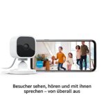 Blink Mini, Kompakte, smarte Plug in Sicherheitskamera für innen, 1080p-HD-Video, Nachtsicht, Zwei Wege Audio, Bewegungserfassung; einfache Einrichtung, funktioniert mit Alexa – Bild 3