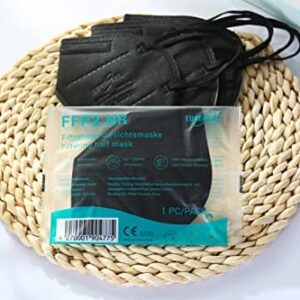 20 Masques FFP2 KN95 De Protection - 5 Couches - CE - Protection Virus, Poussière