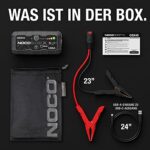 NOCO Boost X GBX45 1250A 12V UltraSafe Starthilfe Powerbank, Auto Batterie Booster, Tragbare USB Ladegerät, Starthilfekabel und Überbrückungskabel für bis zu 6,5-L Benzin und 4,0-L Dieselmotoren – Bild 7