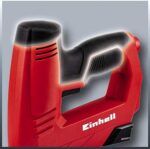 Einhell Elektrotacker TC-EN 20 E (für Klammern Typ 53, Nägel Typ 47, elektronische Schlagkraftvorwahl, Sicherheitsnase, inkl. 1000 Klammern/500 Nägel) – Bild 5